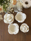 Rose Flower Soy Candle