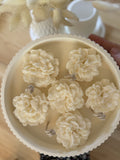 Cream Carnation Soy Candle