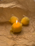 Lemon Shaped Soy Candle